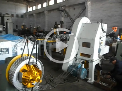 管殼加工設備,聯沖床(管件拉伸),雙點復式沖床(金屬帽,盂子加工設備)視頻